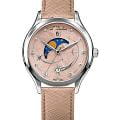 L'Duchen L'Duchen Perseides D 837.15.45  D 837.15.45 кварцевые женские часы  бежевый циферблат, браслет кожаный — вид спереди